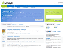 Tablet Screenshot of imedyk.com